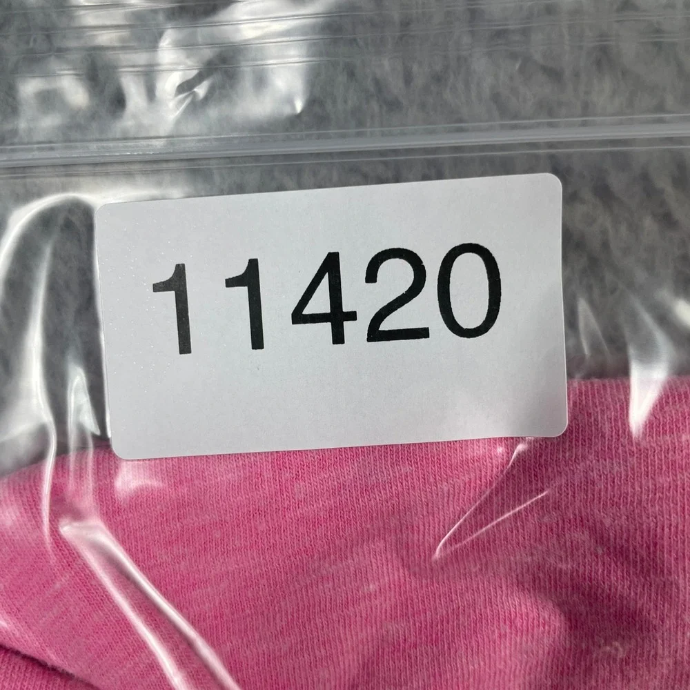 American Eagle Slim Fit Polo Shirt Mens XXL Pink Navy Tipped Slub Cotton Blend‎